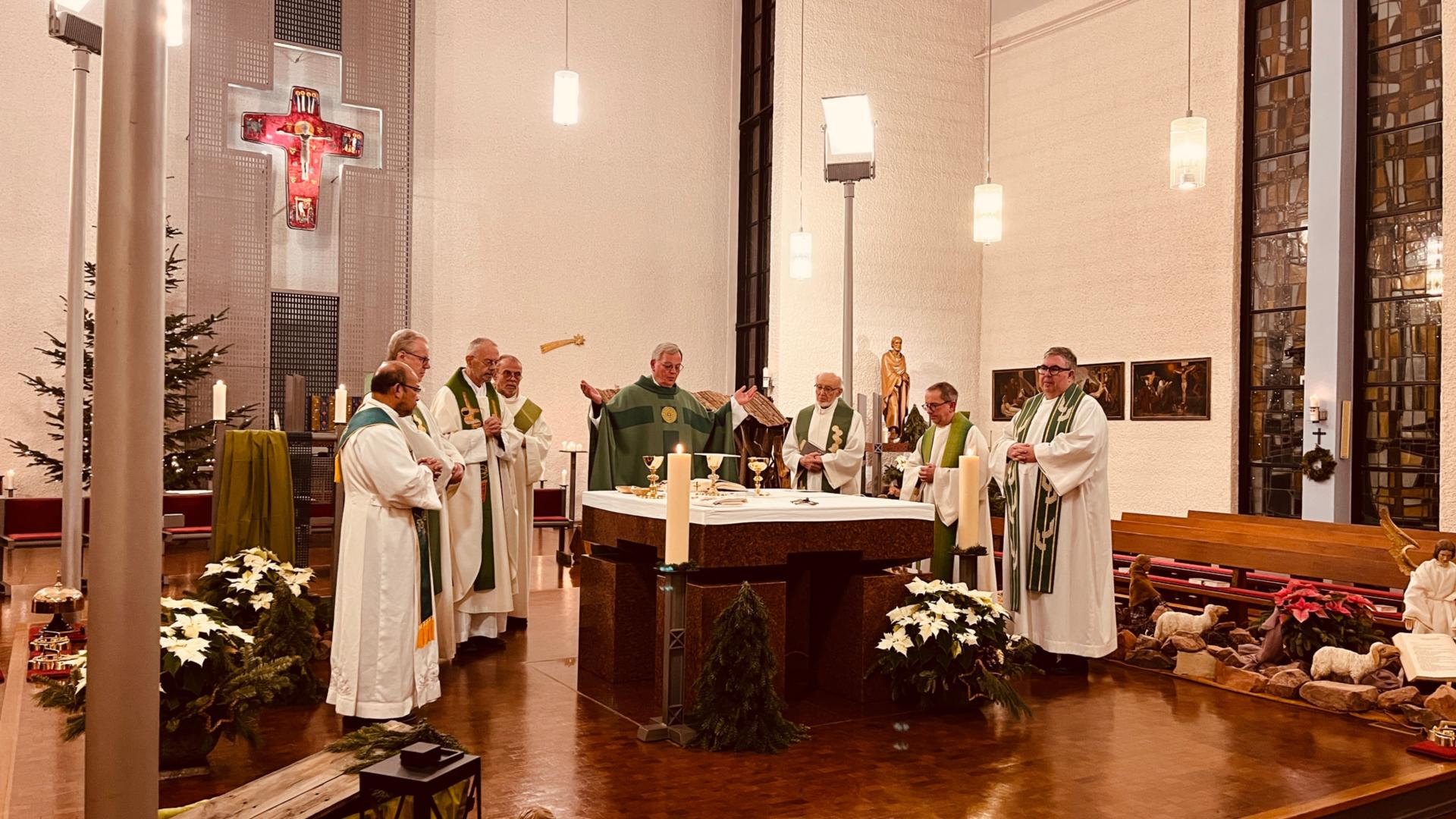 Sie feierten den Gottesdienst anlässlich der Fusion der PG Merchweiler.