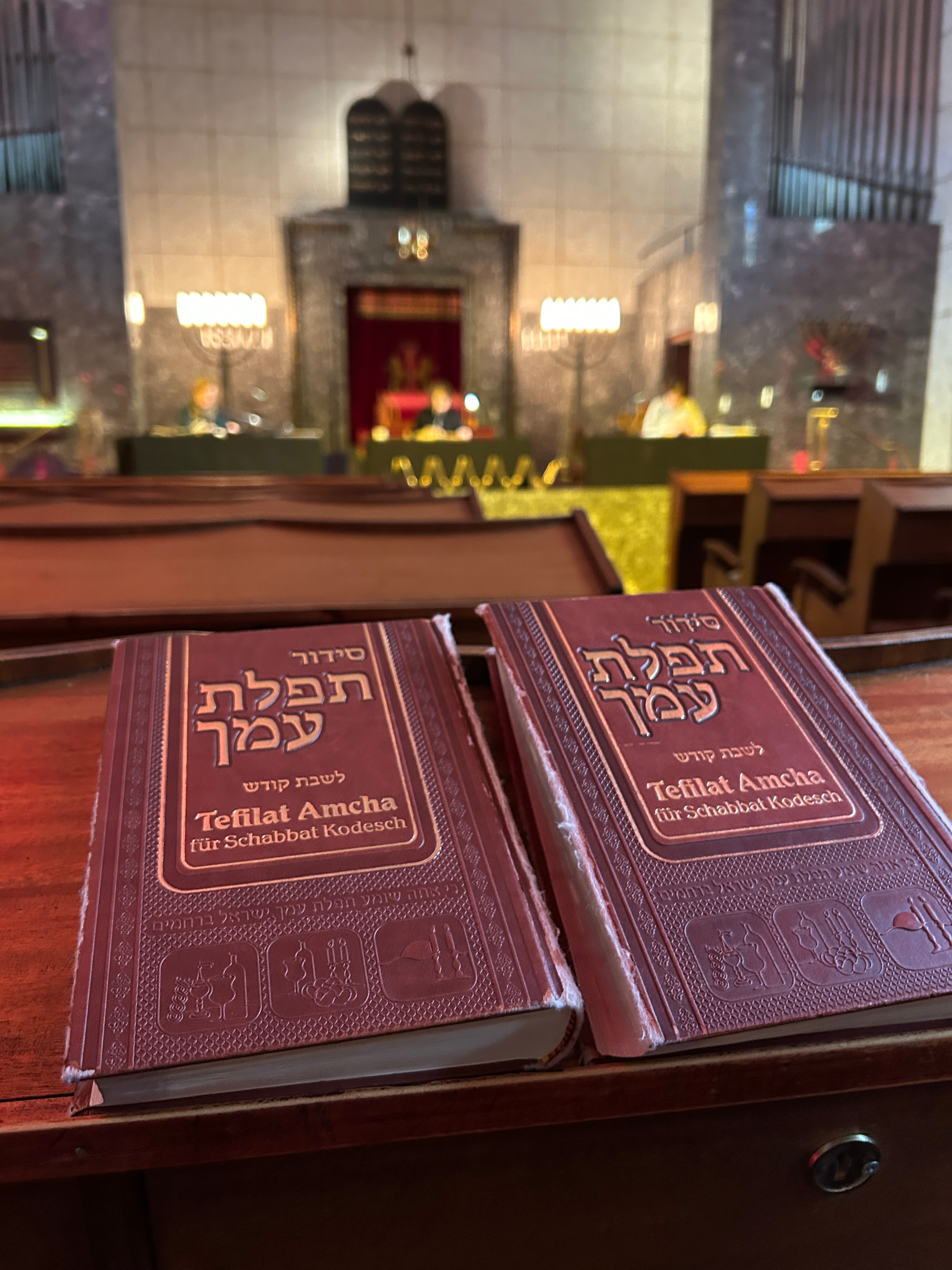 Blick in die Saarbrücker Synagoge.