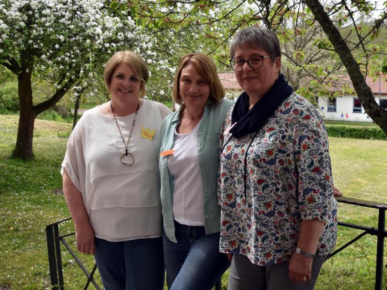 Tanja Buchheit-Thewes, Dagmar Hack-Selzer und Martina Zimmer sind die Initiatorinnen der 'Neuen Frauenorte'.