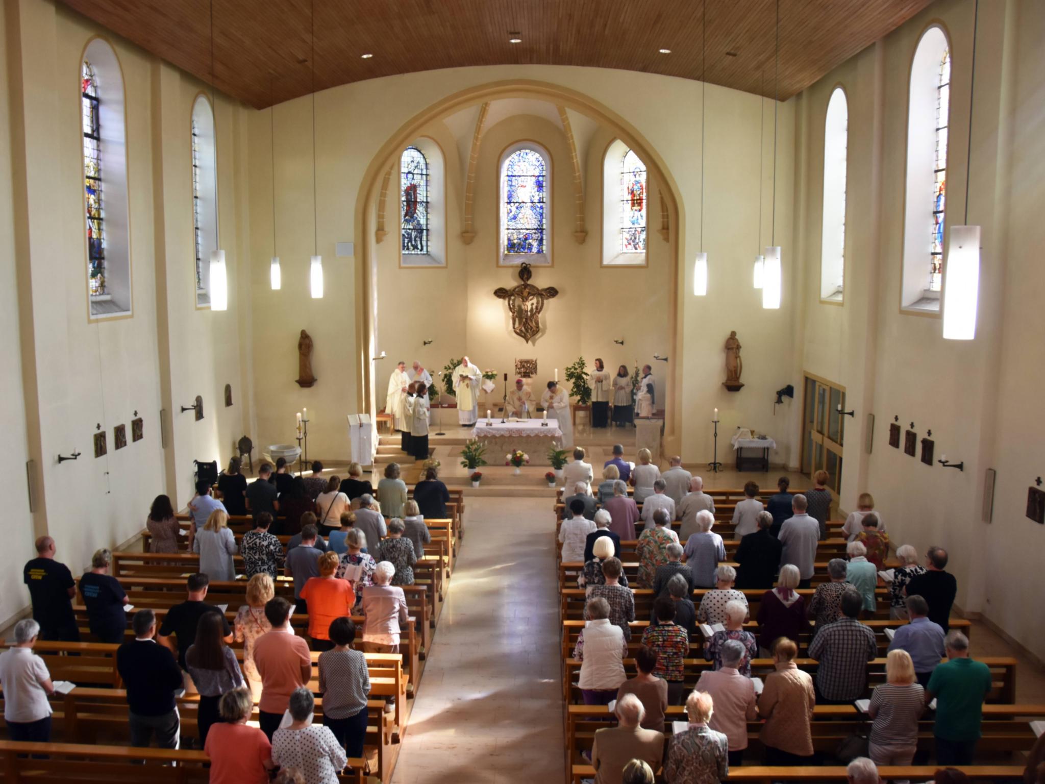 200 Menschen besuchten den letzten Gottesdienst in St. Michael/Gersweiler.