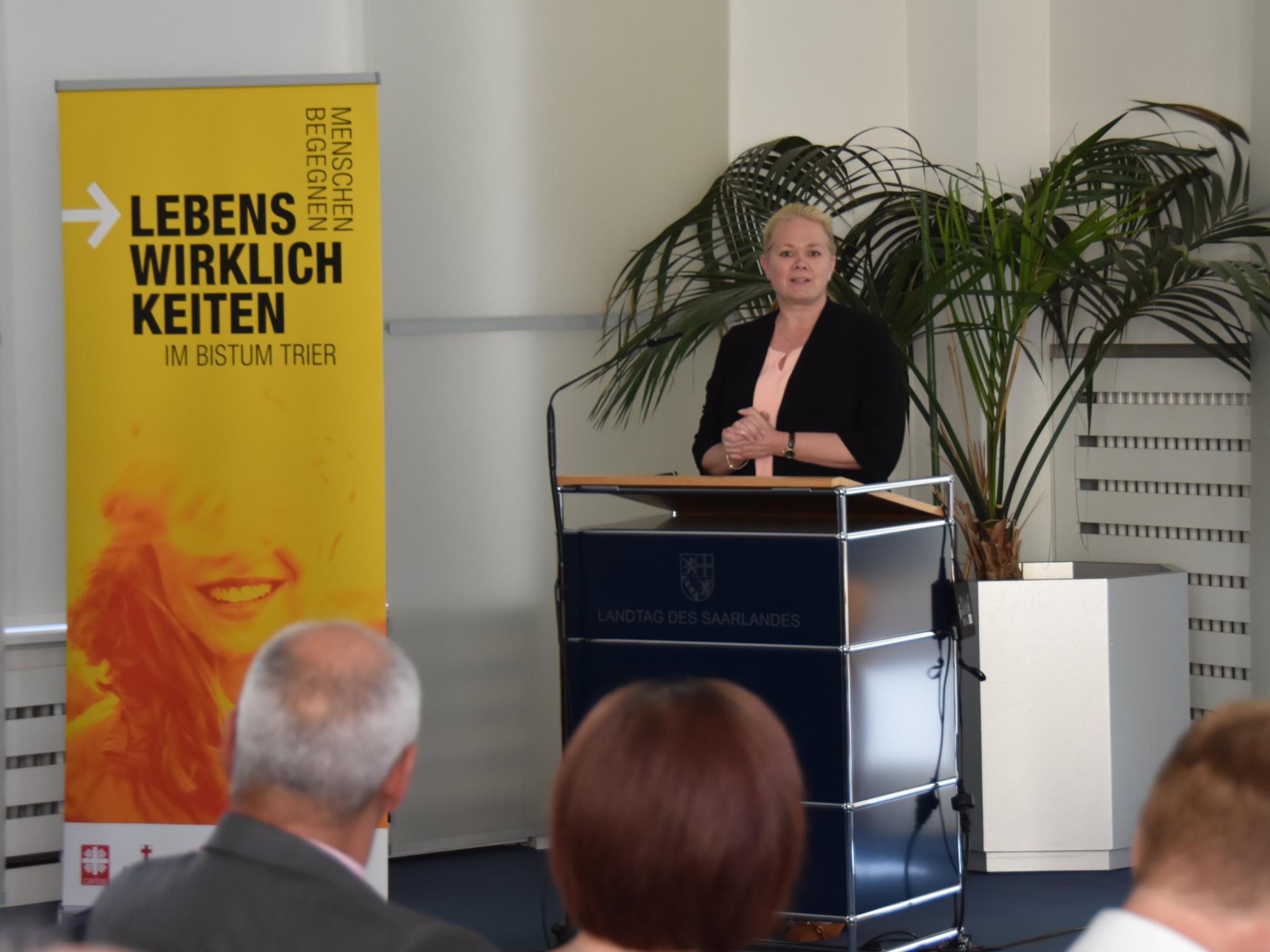 Schirmherrin von Lebenswirklichkeiten ist Landtagspräsidentin Heike Becker.