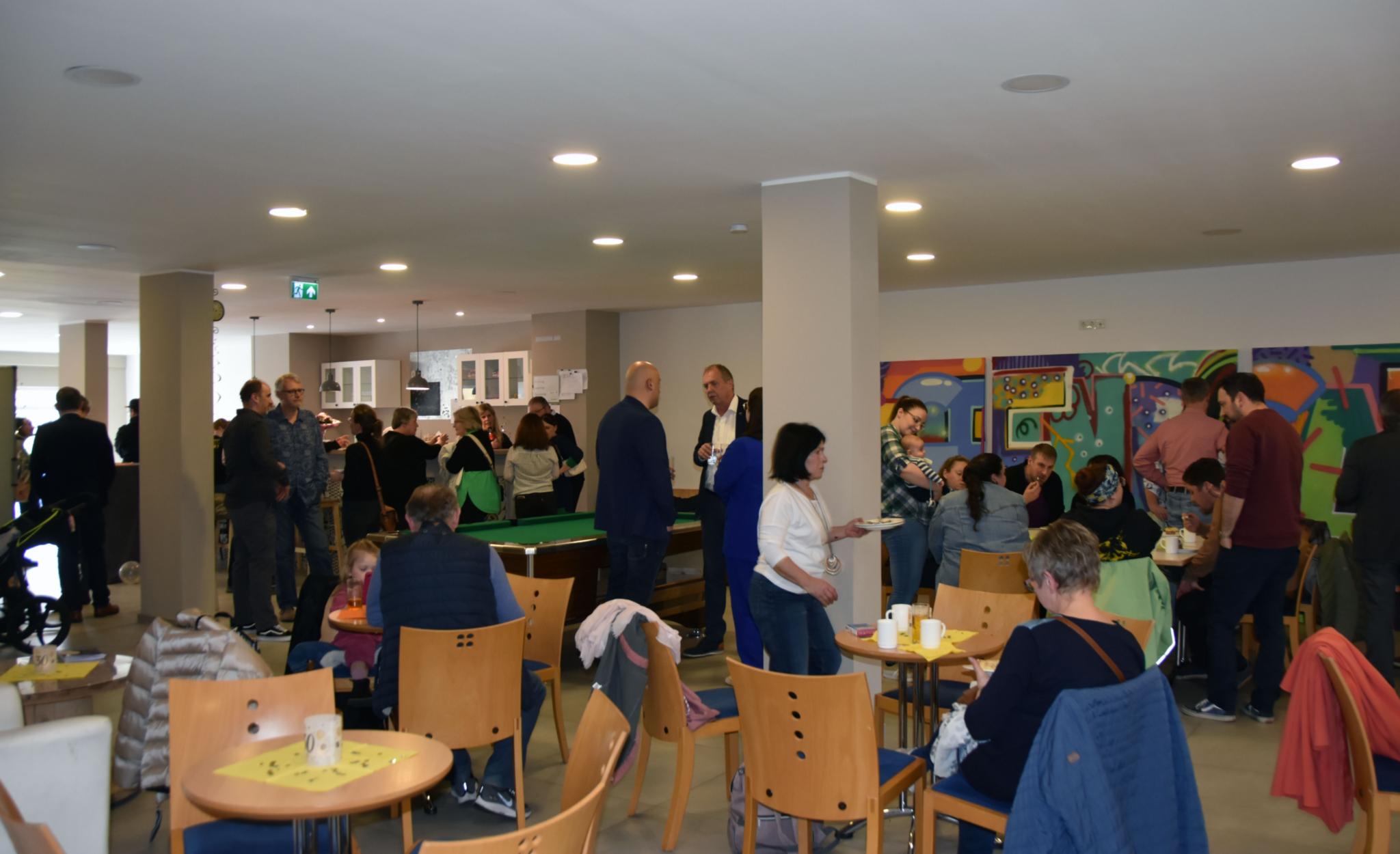 Das Jugendcafé Neunkirchen feierte 30. Geburtstag und die offizielle Eröffnung der neuen Räume.