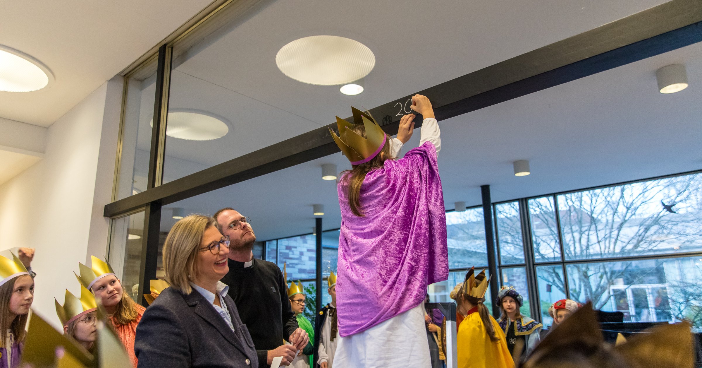 Sternsinger Bringen Segen In Die Staatskanzlei