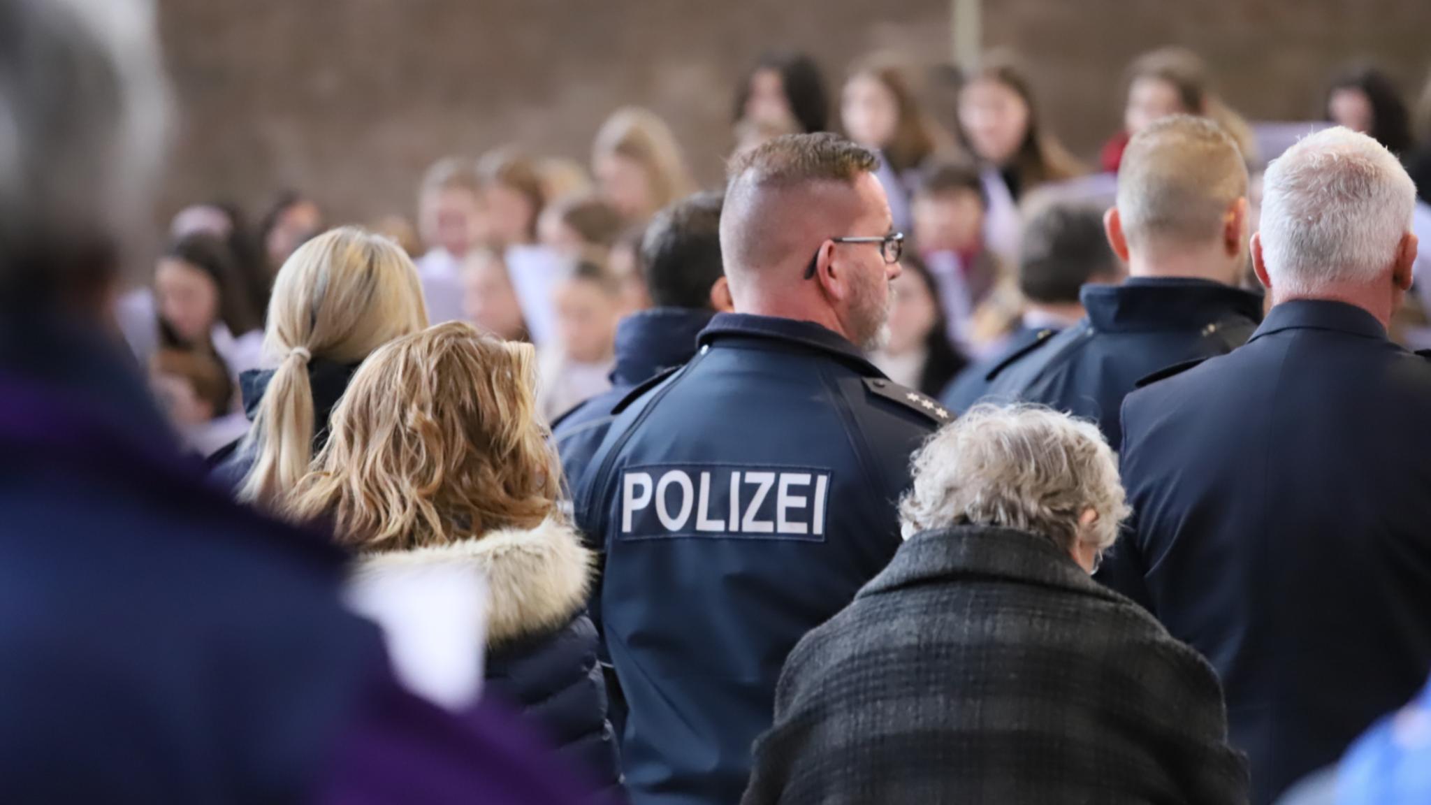 Ökumenischer Adventsgottesdienst der Bundespolizei Trier in der Konstantinbasilika