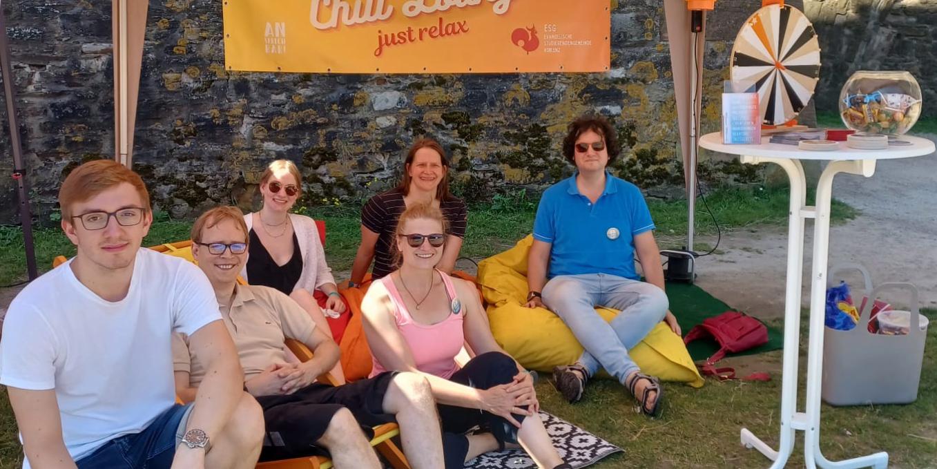 Die Chillout-Lounge beim 'Horizonte'-Festival 2024