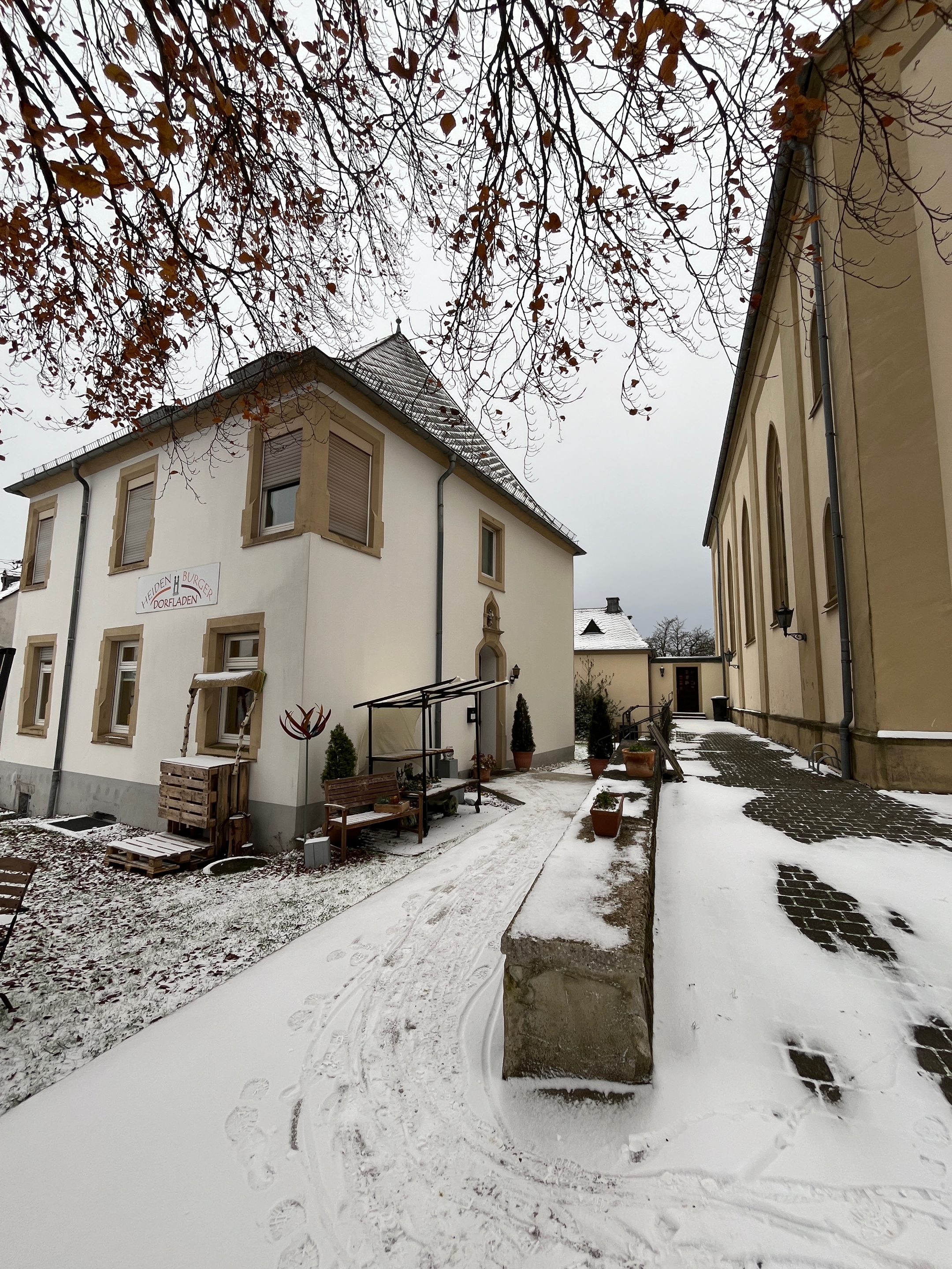 Der Dorfladen ist im alten Pfarrhaus untergebracht