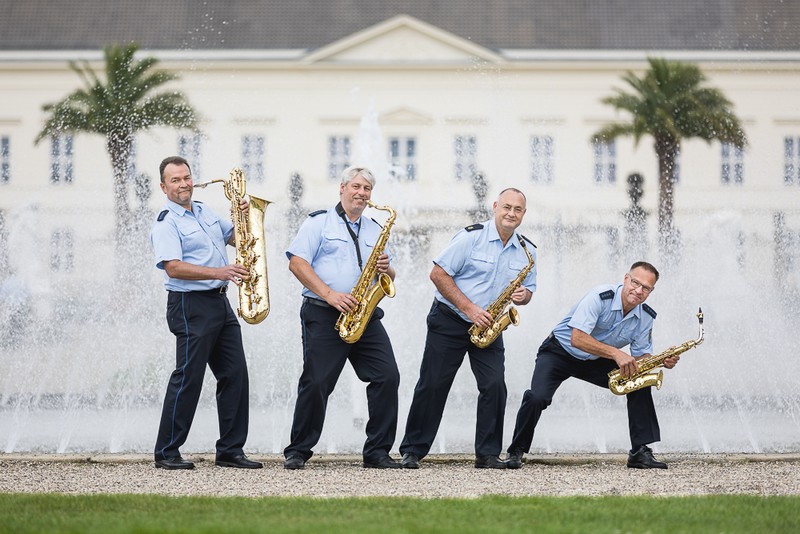 Bundespolizeiorchester Hannover Saxophonquartett