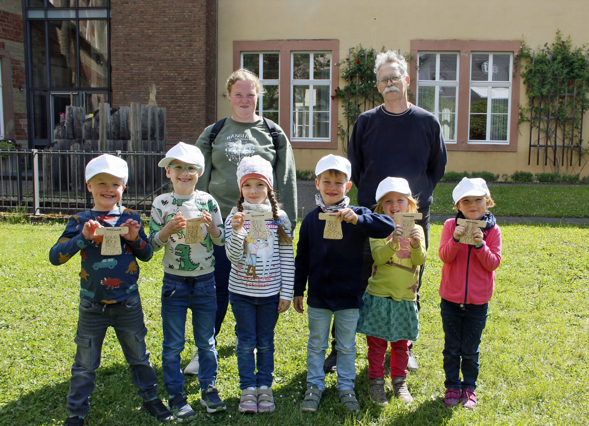 Kinder der Kita Herz-Jesu-Haus Kühr in Niederfell