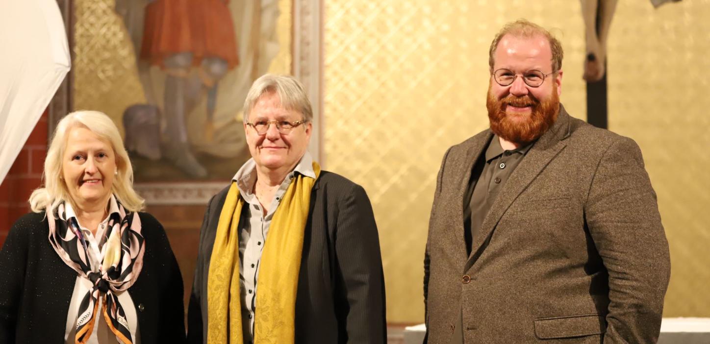 Kirchen wahren Schätze unserer Geschichte und unseres kulturellen Erbes – für alle, nicht nur für Christen. In ihrem Vortrag im Forum Bürgerkirche St. Gangolf hat Kunsthistorikerin Prof. Barbara Welzel das verdeutlicht.