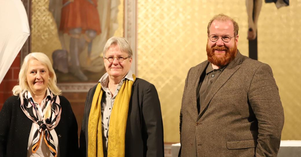 Kirchen wahren Schätze unserer Geschichte und unseres kulturellen Erbes – für alle, nicht nur für Christen. In ihrem Vortrag im Forum Bürgerkirche St. Gangolf hat Kunsthistorikerin Prof. Barbara Welzel das verdeutlicht.