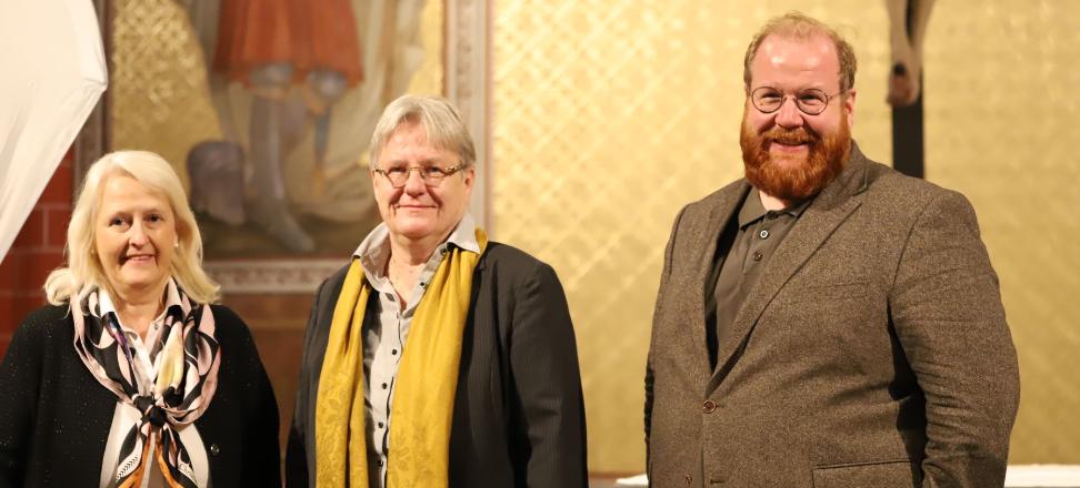 Kirchen wahren Schätze unserer Geschichte und unseres kulturellen Erbes – für alle, nicht nur für Christen. In ihrem Vortrag im Forum Bürgerkirche St. Gangolf hat Kunsthistorikerin Prof. Barbara Welzel das verdeutlicht.