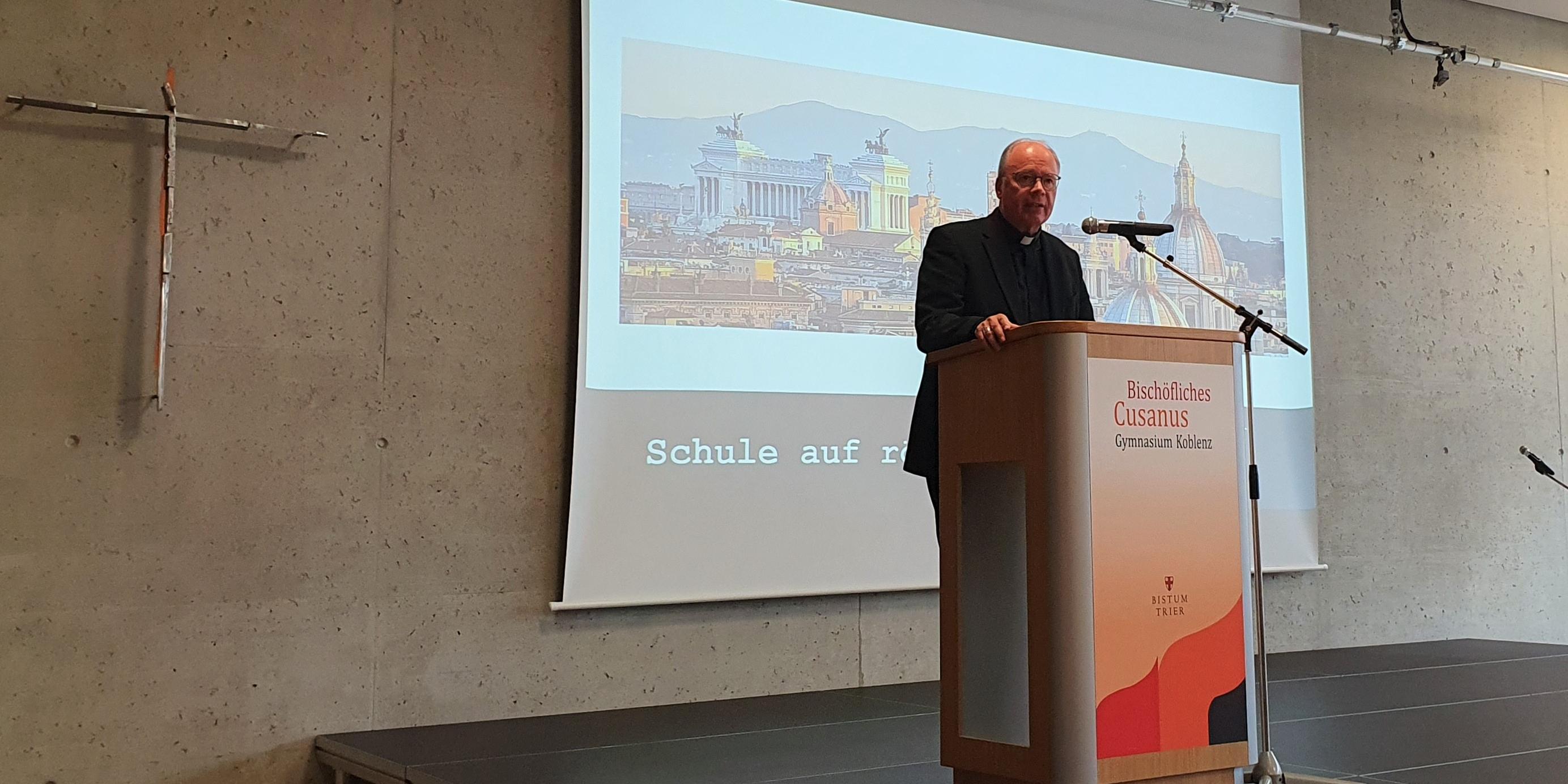 Bischof Ackermann beim Katholischen Forum in Koblenz