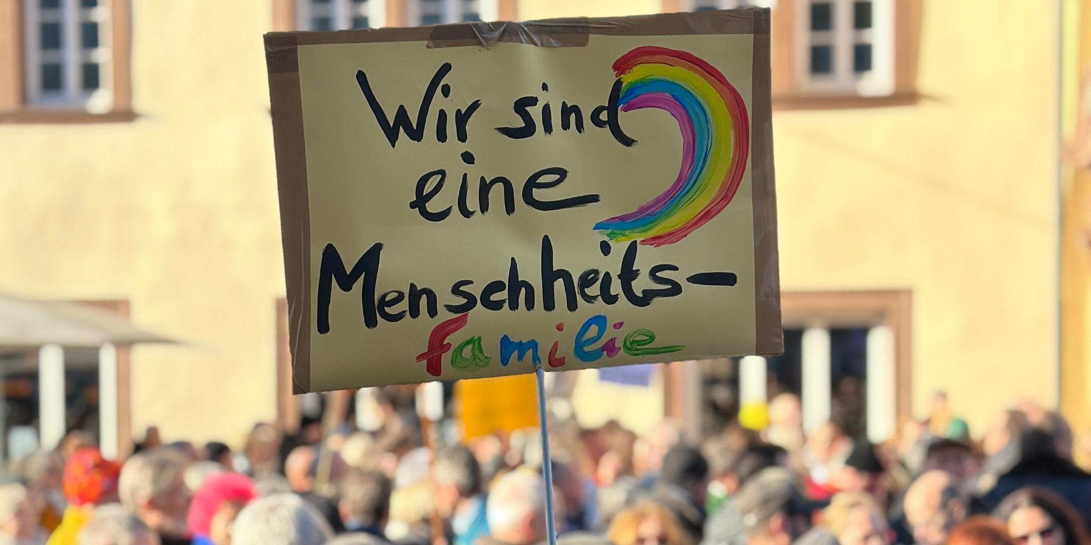 Wir sind eine Menschheitsfamilie