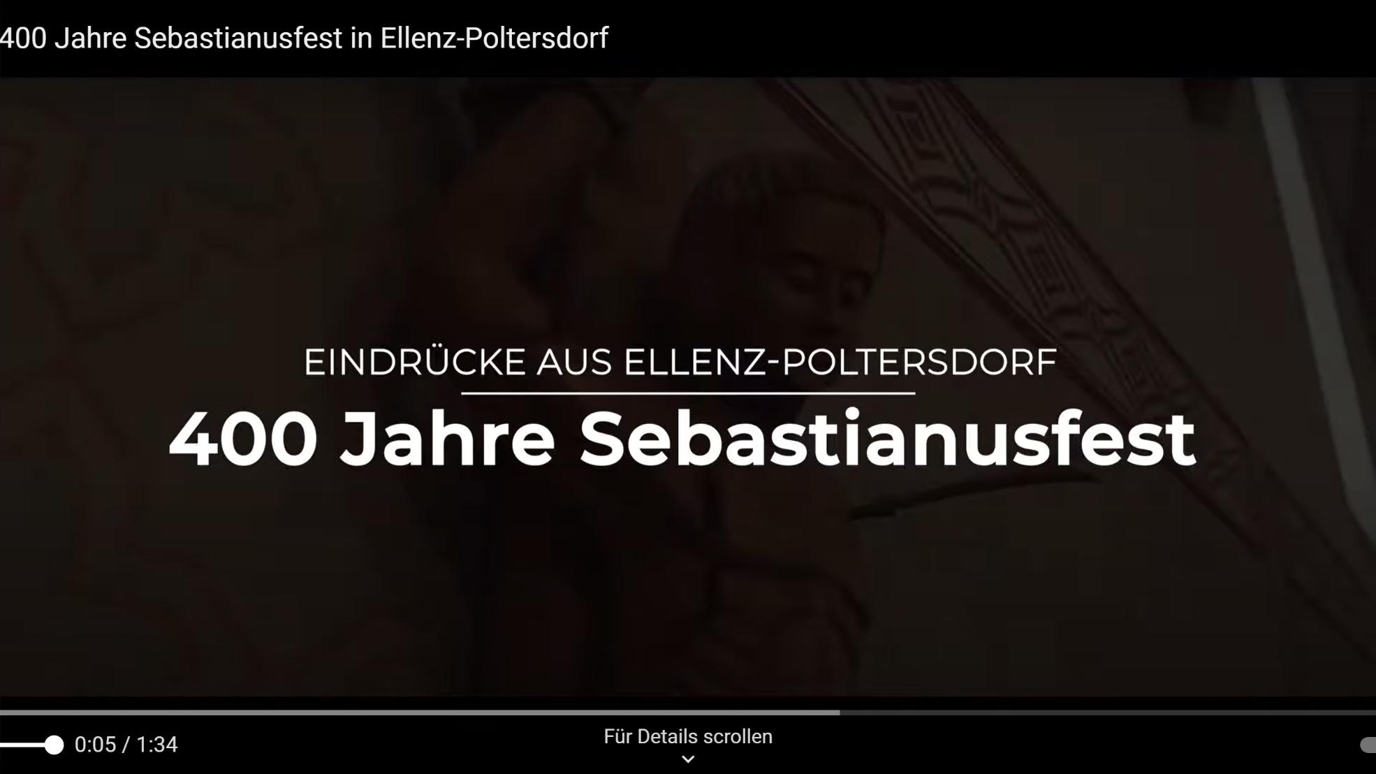 Titelbild Feierlichkeiten Sebastianusfest Ellenz-Poltersdorf
