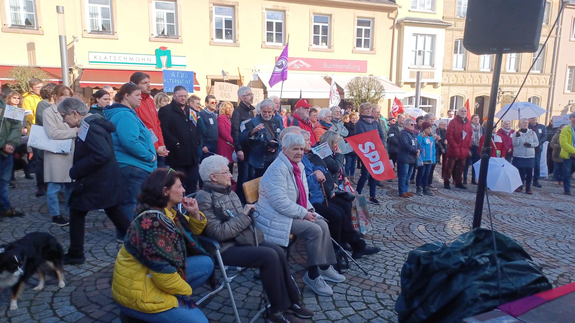 Erste Demo in Wadern