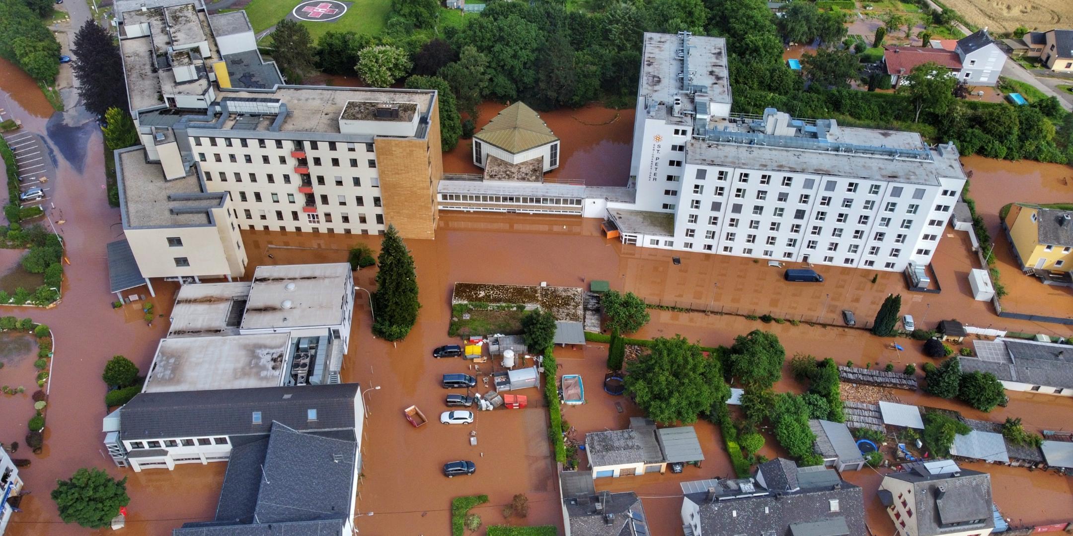 Die verheerende Flutkatastrophe hat viele Menschen in Rheinland-Pfalz schwer getroffen - hier der Stadtteil Trier-Ehrang (Foto: Florian Blaes)