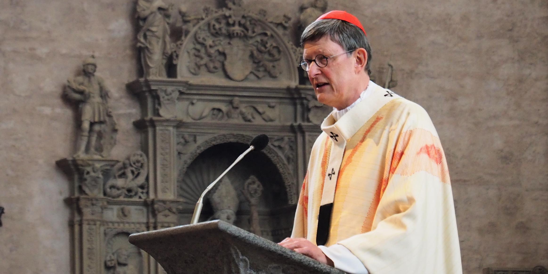 Erzbischof Kardinal Woelki bei der Predigt.