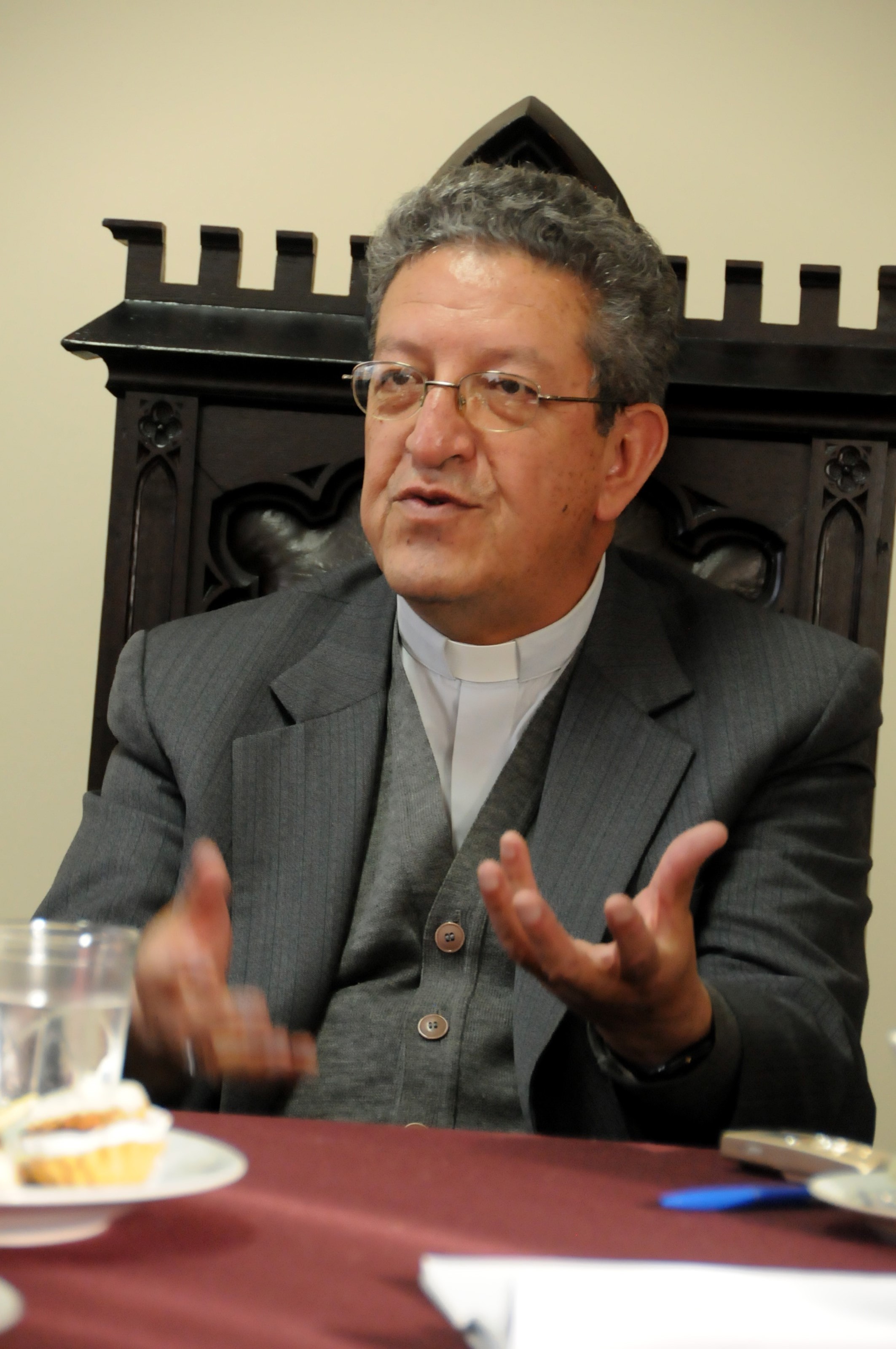 Von 1996 bis 2020 war Edmundo Abastaflor Erzbischof von La Paz.