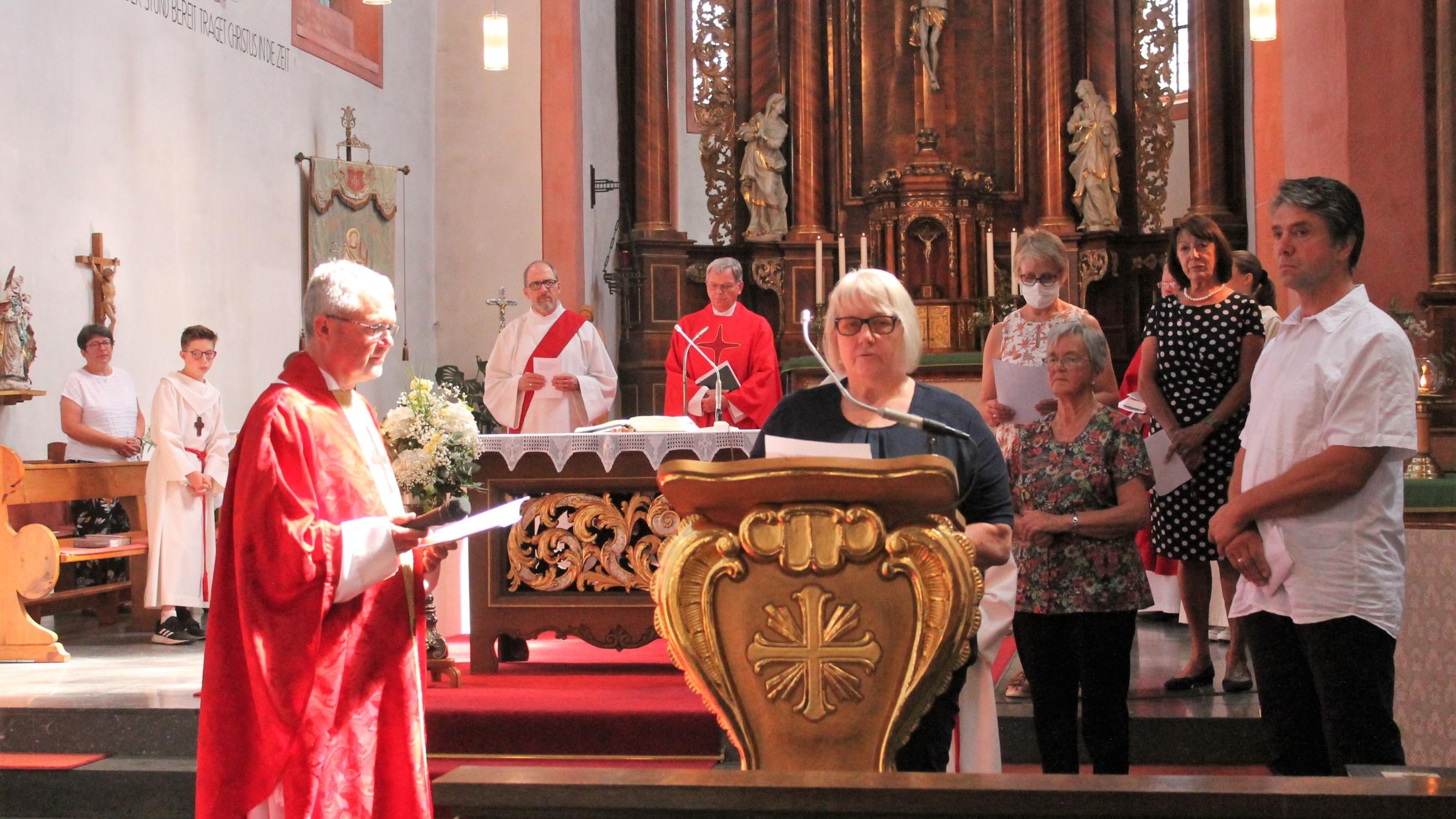 Festgottesdienst im Hunsrückdom zum Patrozinium (Foto: Bistum/Platten-Wirtz)