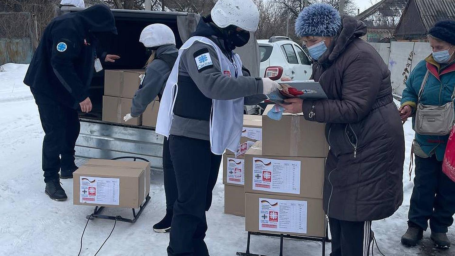 Die Caritas hilft den Menschen in der Ukraine (Foto: Caritas international)