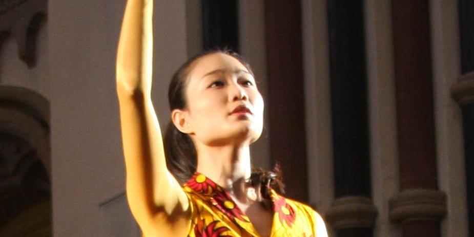 Die Tänzerin Chiho Kawabata