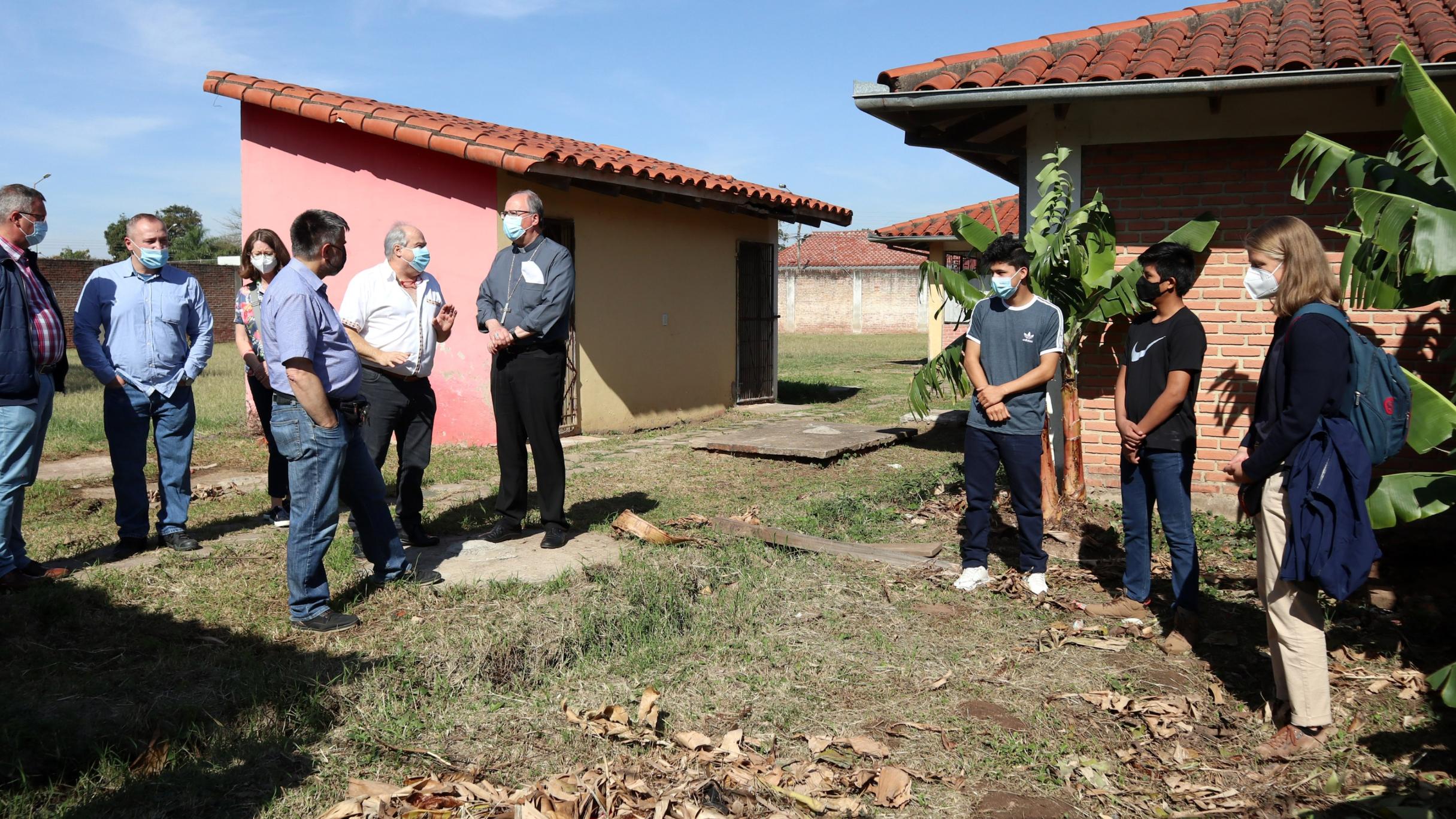 Besuch im Centrum Fortaleza (Foto: J. Fröder/Bistum Trier)