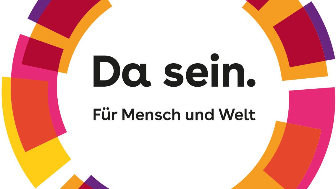 Da sein. Logo Kreismotiv