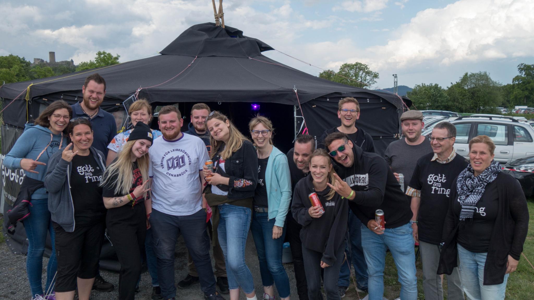 Gute Stimmung herrscht nicht nur auf dem Festivalgelände.