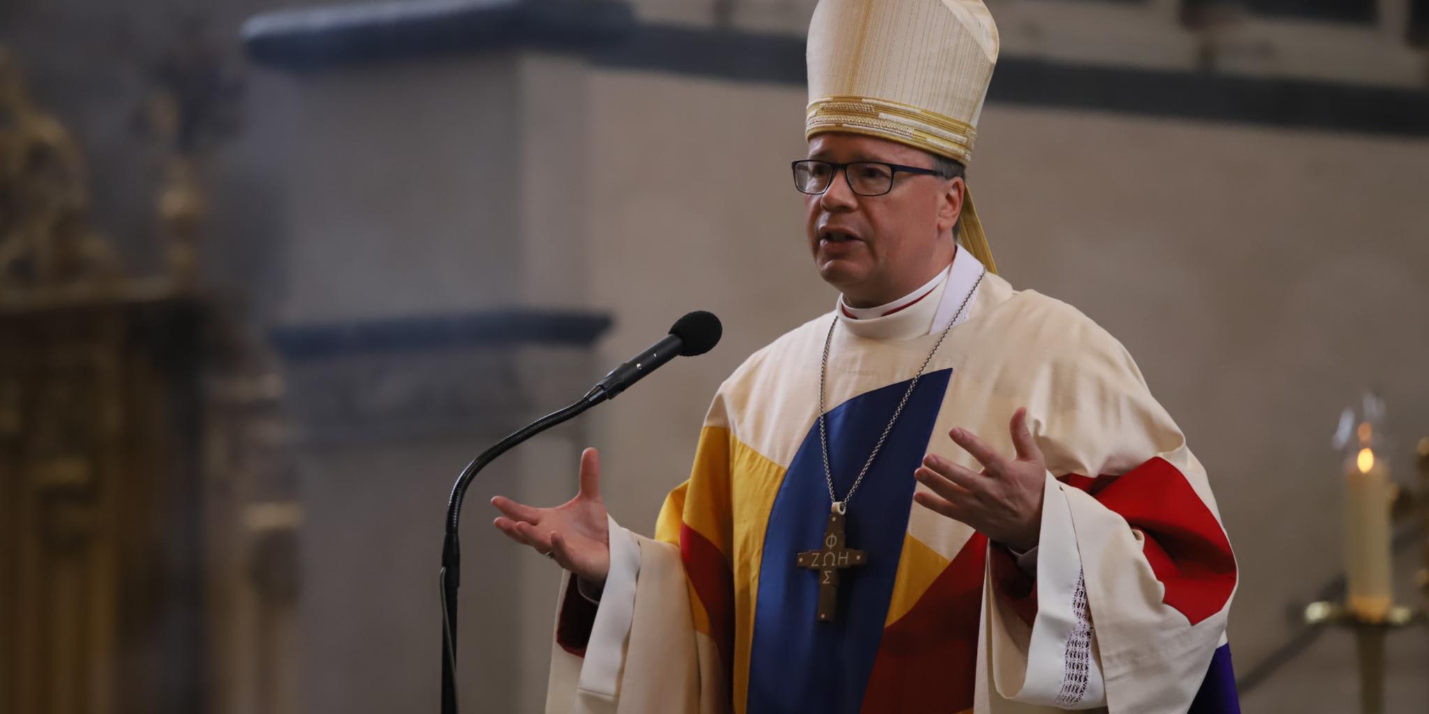 Bischof Ackermann beim Gottesdienst zum zehnten Jahrestag seiner Amtseinführung