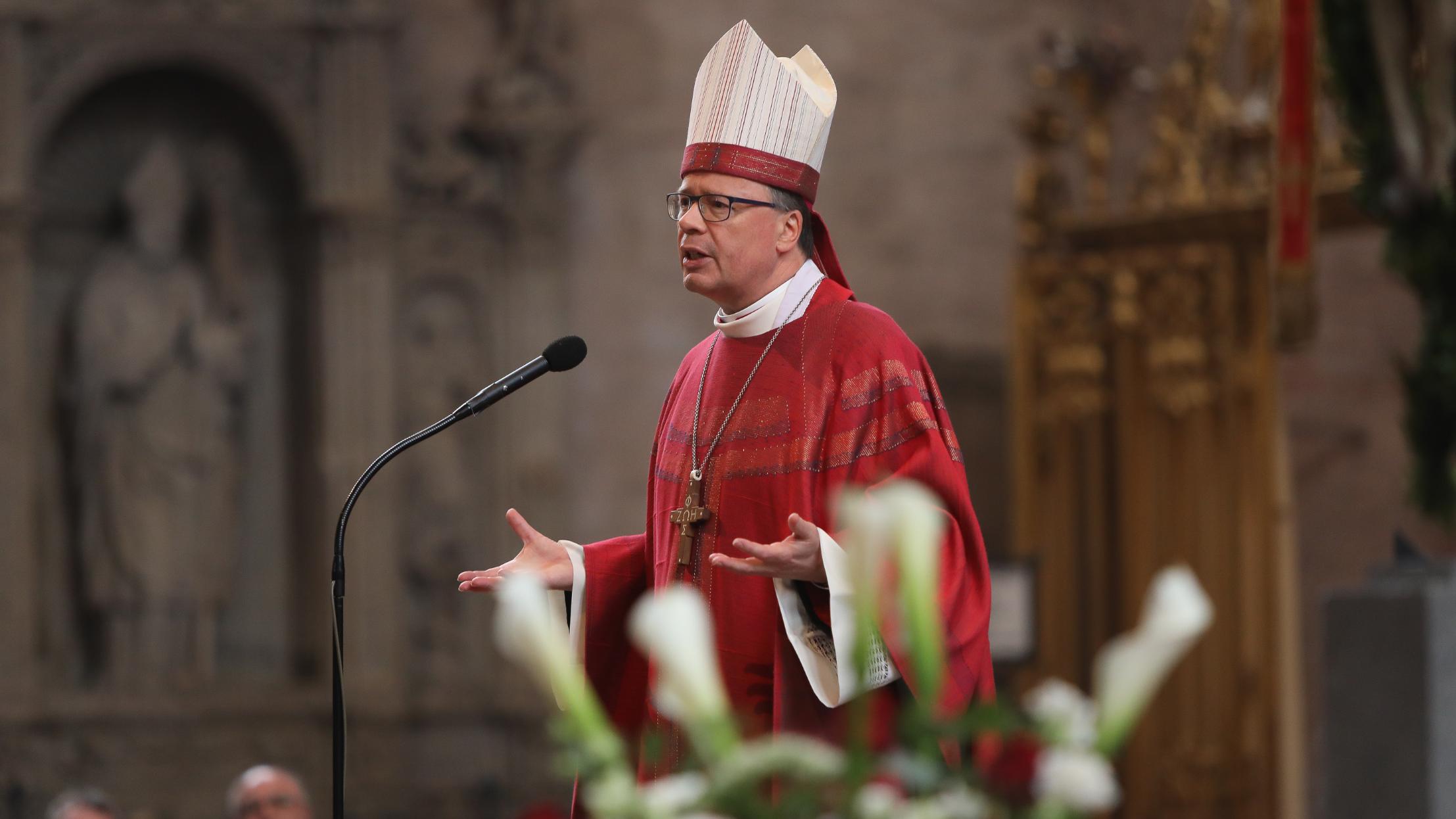 Bischof Ackermann bei der Eröffnung der Heilig-Rock-Tage im Trierer Dom