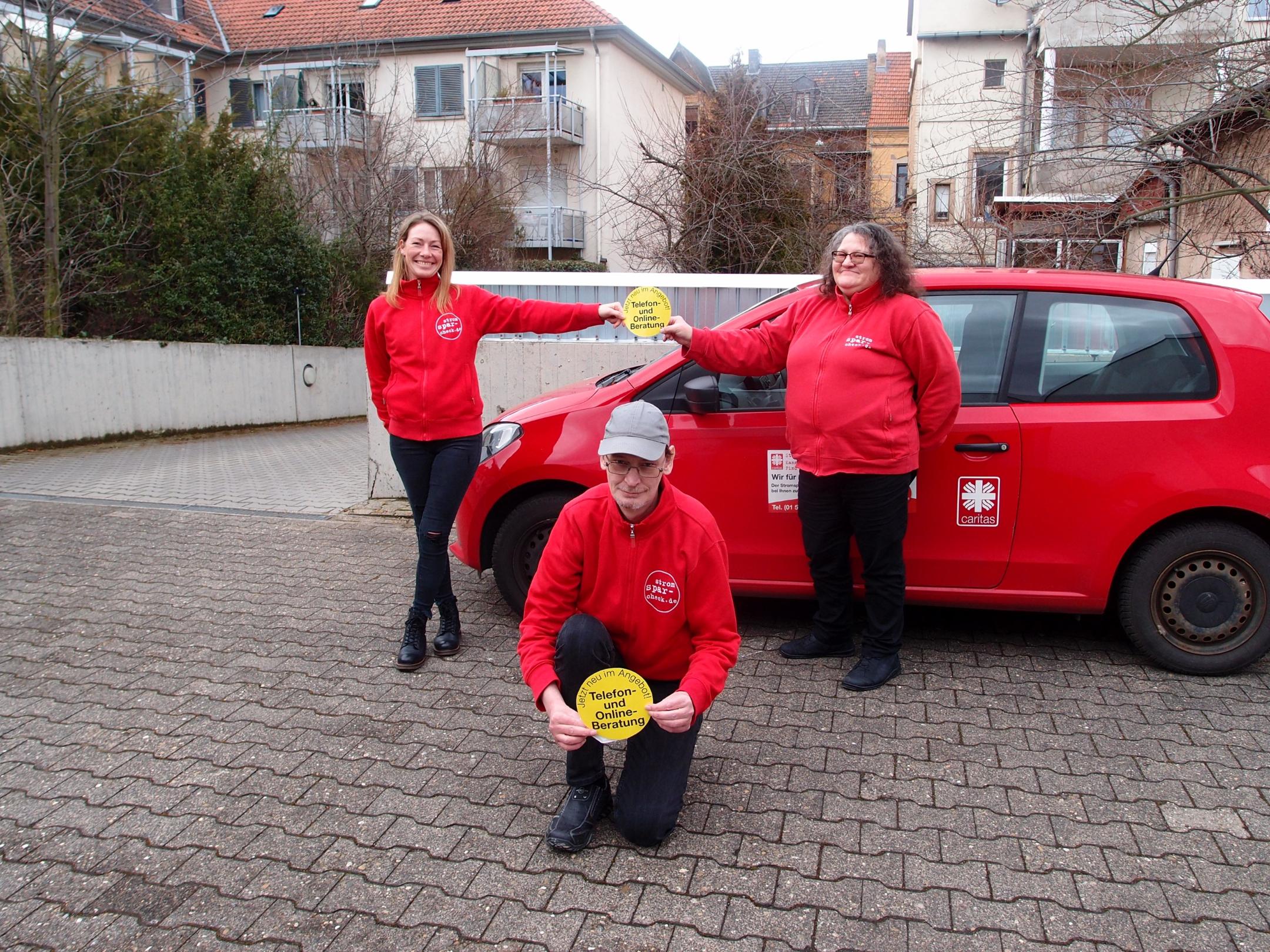 Das Strom-Spar-Team Idar-Oberstein. Foto: Caritasverband