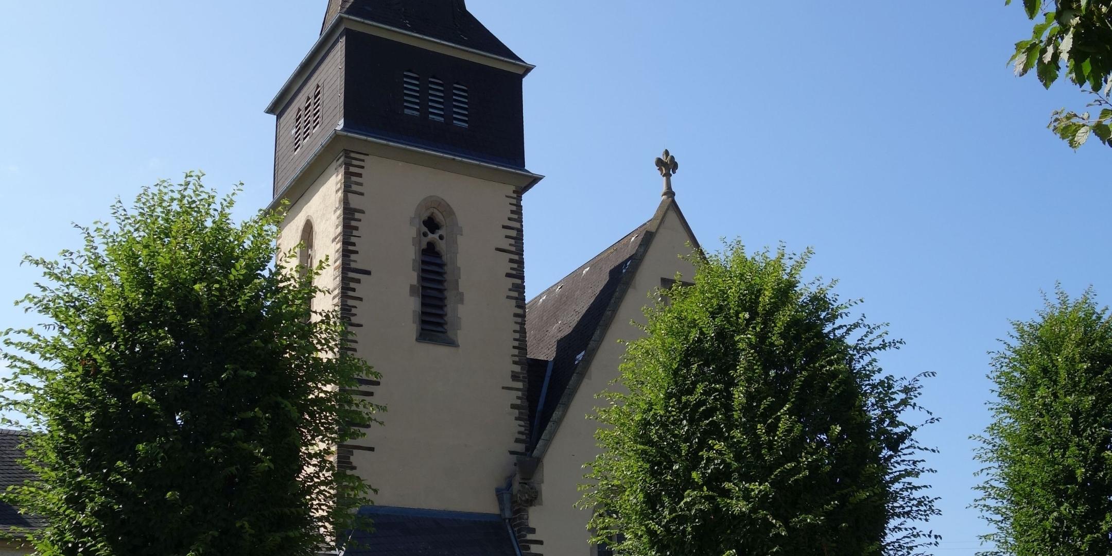 Aus der Pfarrkirche St. Martin in Heppingen wird wöchentlich ein Gottesdienst über das Ahrtalradio ausgestrahlt. (Foto: Julia Fröder/Bistum Trier)