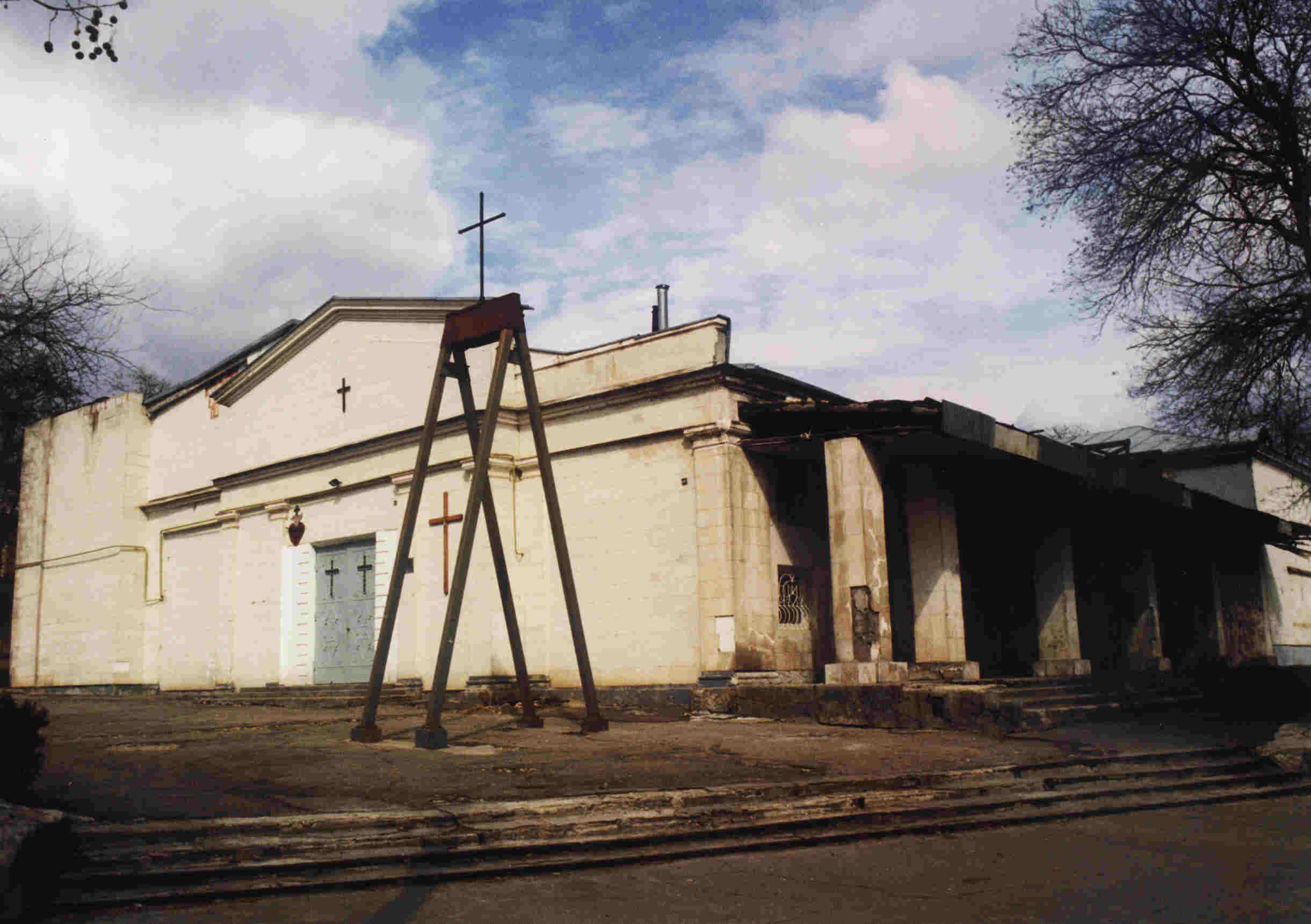 In Sowjetzeiten war die Kirche in Kherson ein Kino, das einsturzgefährdet war. Foto: Müller