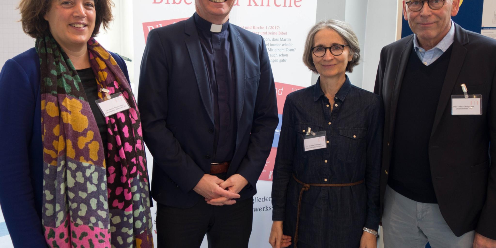 Dr. Katrin Brockmöller, Dr. Ulrich Graf von Plettenberg, Dr. Andrea Pichlmeier und Georg Falke