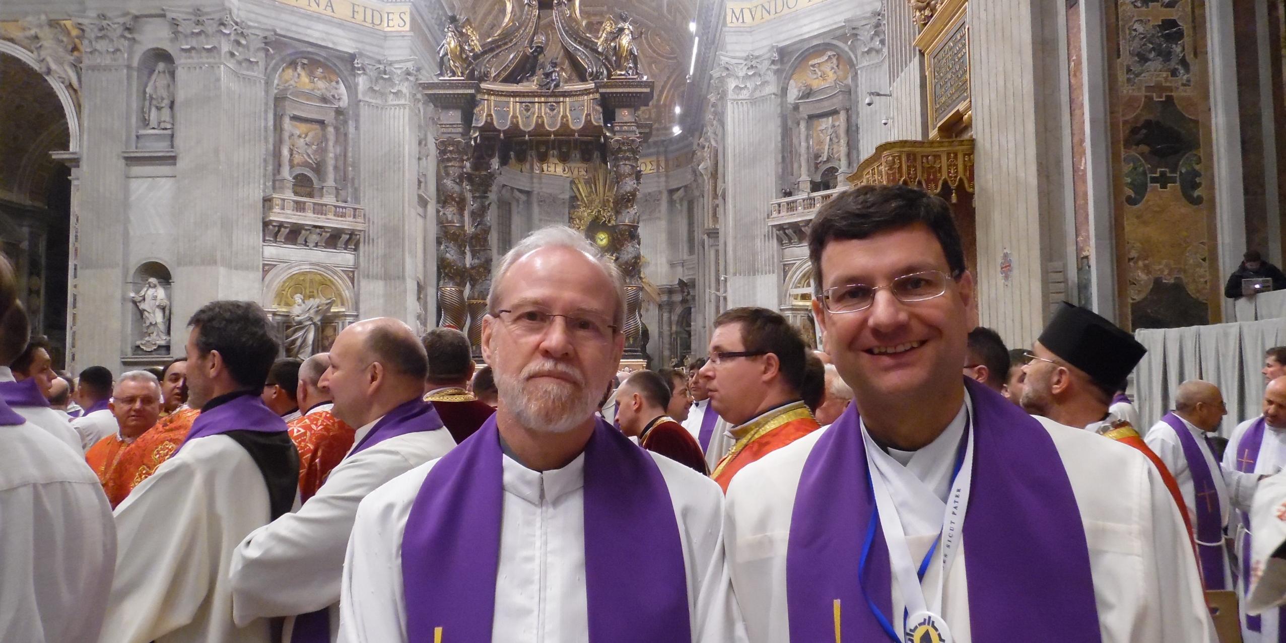 Die 'Missionare der Barmherzigkeit' Antonio Bracht (links) und Lothar Herter (Foto: privat).