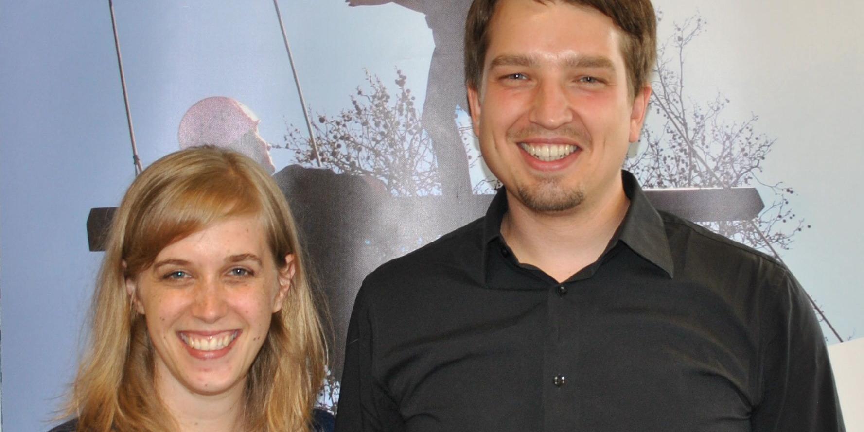 Susanne Kiefer und Rainer Schulze - der neue Diözesanvorstand des BDKJ Trier.