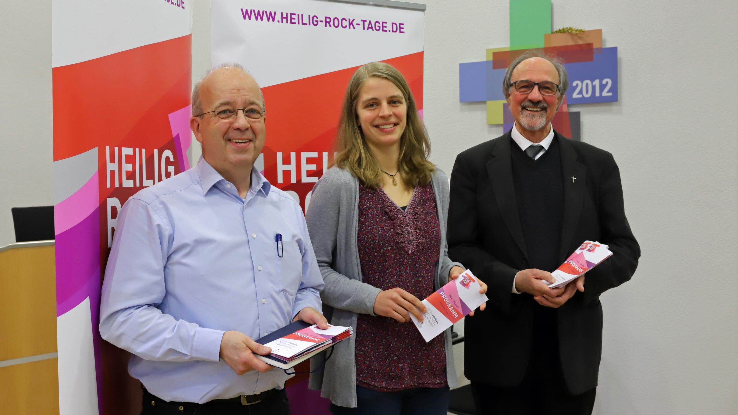 Wolfgang Meyer, Katharina Nilles und Professor Martin Lörsch (vlnr.)