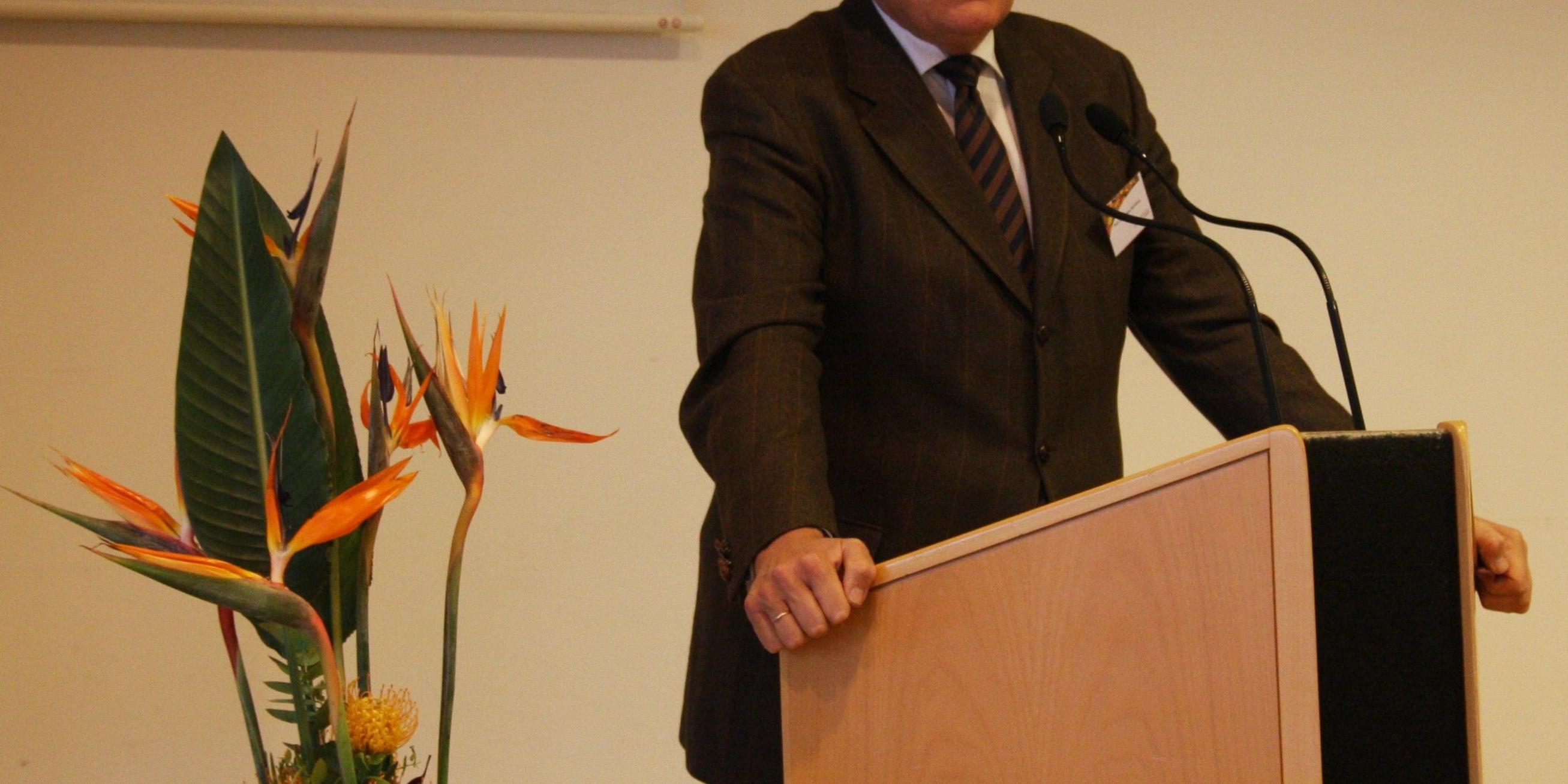 Der Festredner, Prof. Dr. Thomas Sternberg