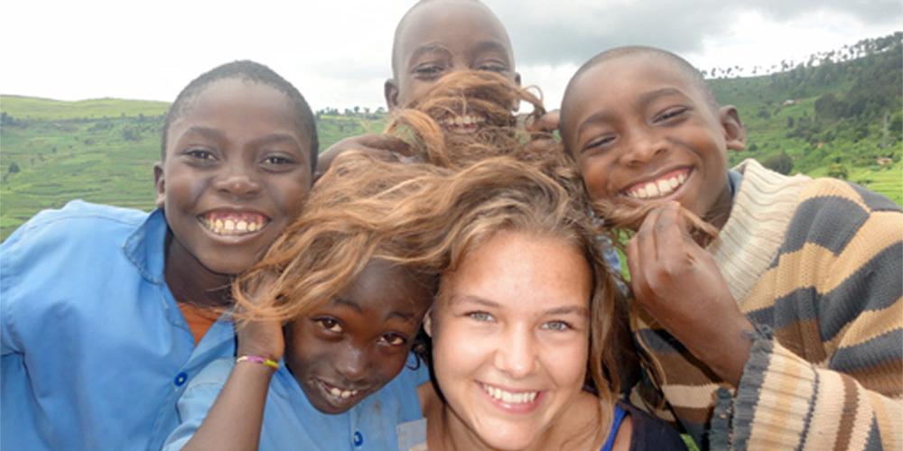 Freiwillige Nora Schnatz in Ruanda