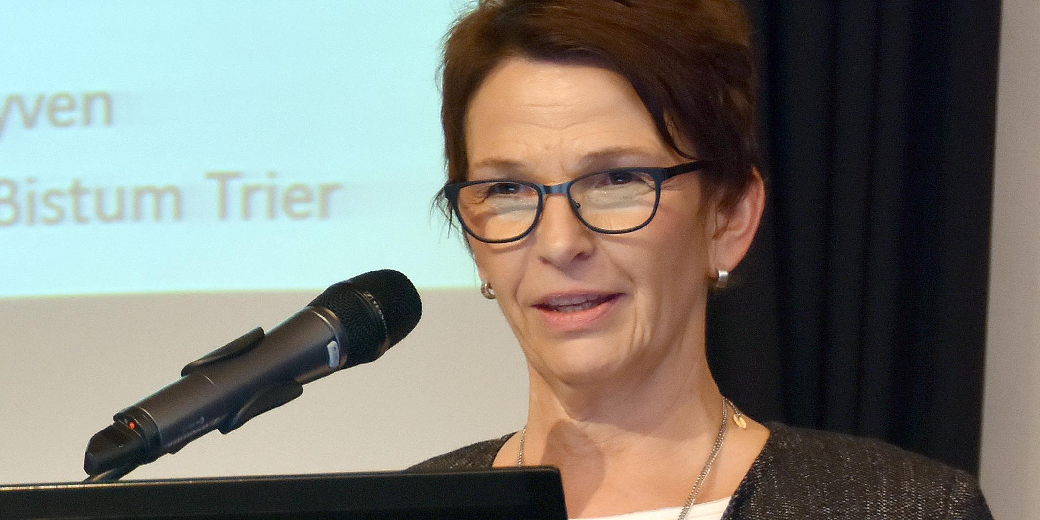Andrea Steyven, Geschäftsführerin der Aktion Arbeit im Bistum Trier.