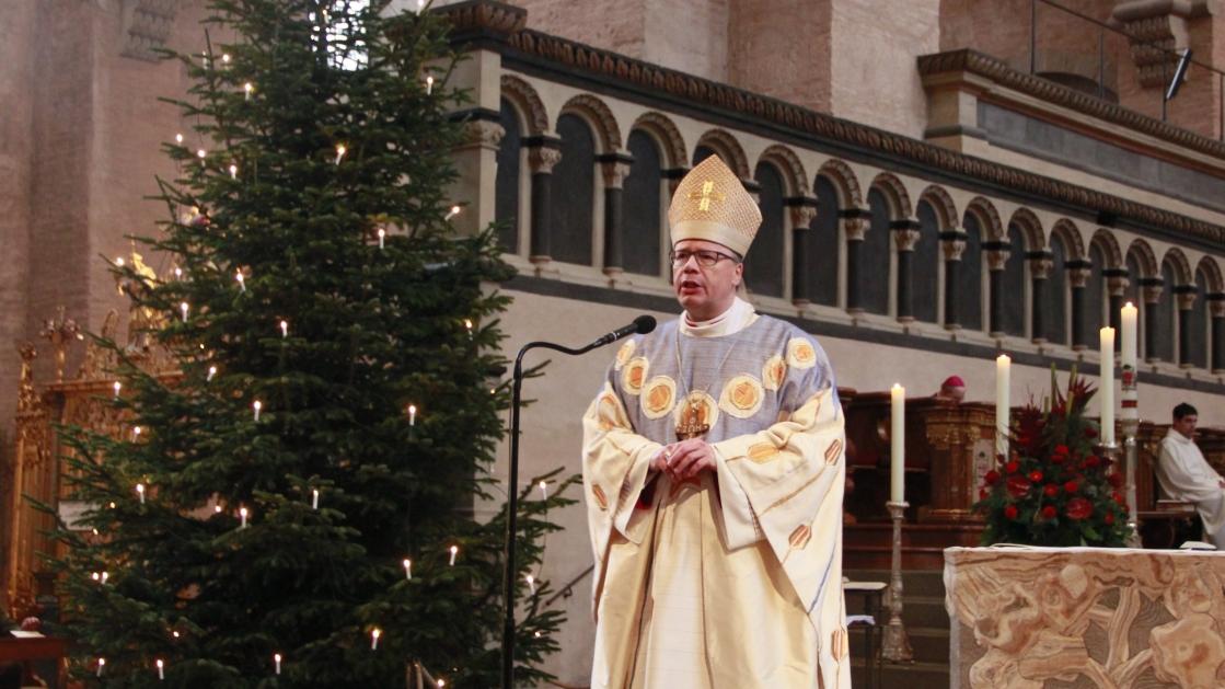 Bischof Ackermann an Weihnachten im Trierer Dom (Archivbild)