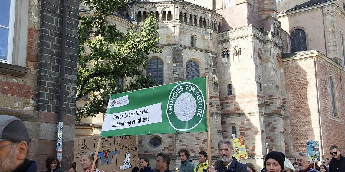 Der Klimastreik im September 2019 - vor der Corona-Pandemie - Foto: Bistum Trier