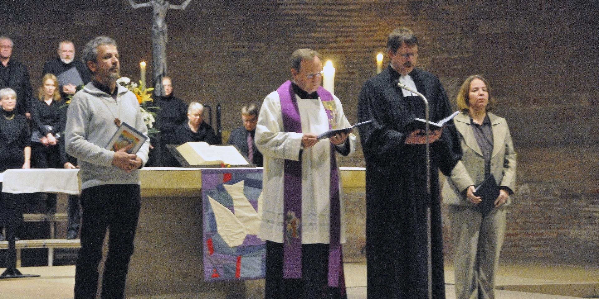 Im vergangenen Jahr fand der Gottesdienst in der Konstantin-Basilika statt.